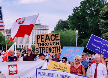 Polish American Rally in Washington, DC