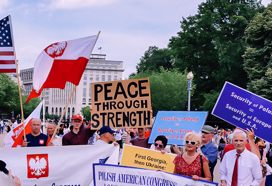 Polish American Rally in Washington, DC
