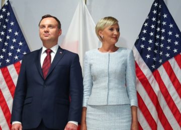 Polish president in US visit