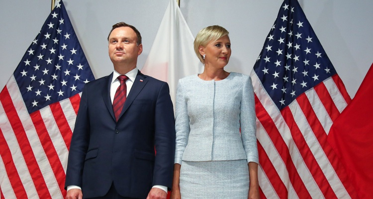 Polish president in US visit
