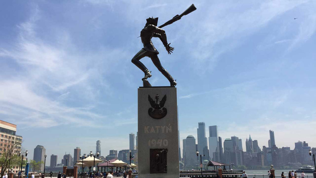 Katyn Memorial in Jersey City, NJ