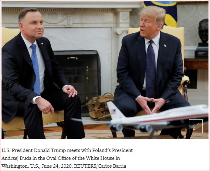 Oświadczenie Koalicjii Polonii Amerykańskiej w związku z wizytą Prezydenta Andrzeja Dudy w Waszyngtonie
